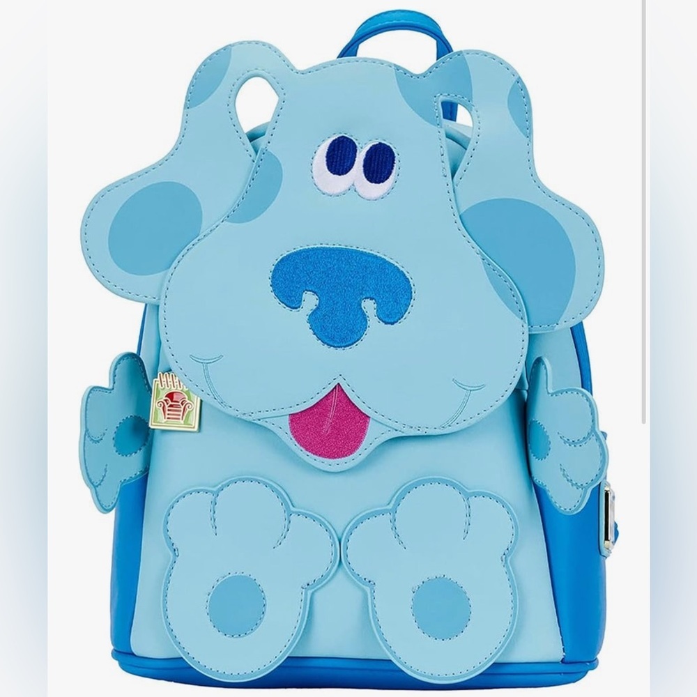 Loungefly Blue's Clues Blue Womens backpack Bag Purse